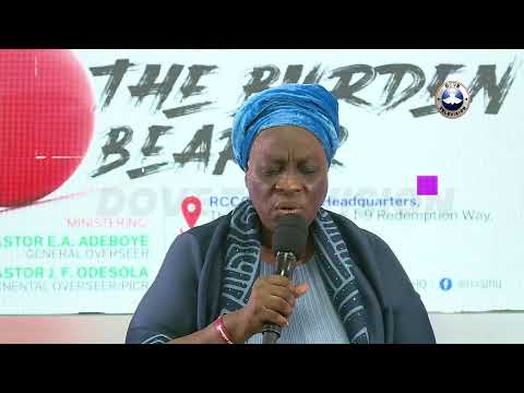 RCCG JULY 2021 THANKSGIVING SERVICE || THE BURDEN BEARER