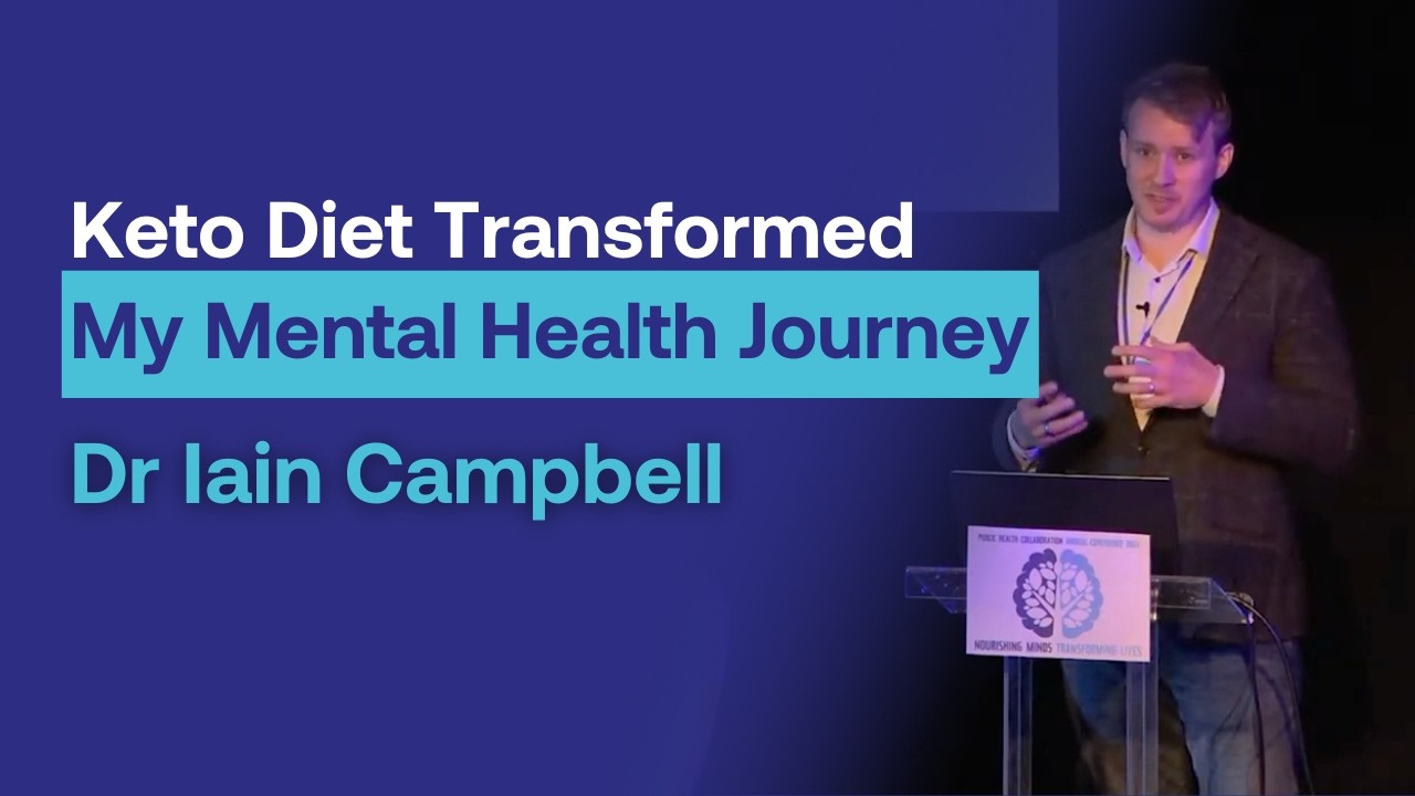 Dr Iain Campbell PhD // Metabolic Psychiatry - From neurotransmission to neurometabolism #PHC2024