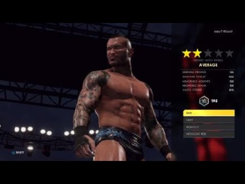 WWE 2K22: Randy Orton vs. The Fiend with Alexa Bliss