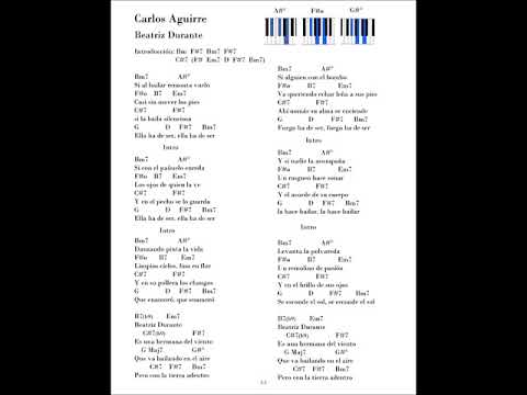 Beatriz Durante - Carlos Aguirre