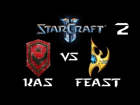 StarCraft 2 - Kas [T] vs Feast [P] G2 (Commentary)