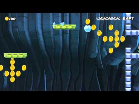 Stevie Wonder, Pingu or Gazza by keith - Super Mario Maker - No Commentary 1AF