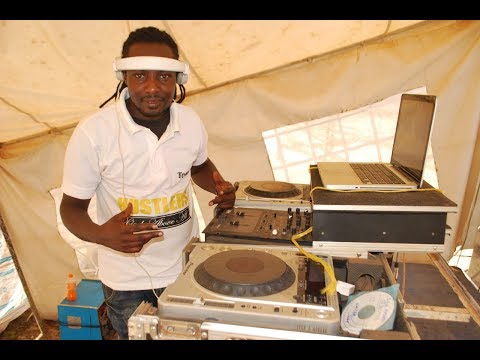 Selekta ViceBoi and MC Super Marcus at Eldoret ASK show 2019