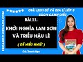 Giải sgk Lịch sử và Địa lí lớp 5 Bài 11: Khởi nghĩa Lam Sơn và Triều Hậu Lê