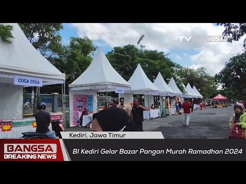 BI Kediri Gelar Bazar Pangan Murah Ramadhan 2024