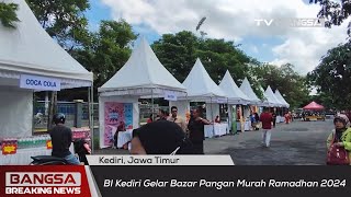 BI Kediri Gelar Bazar Pangan Murah Ramadhan 2024