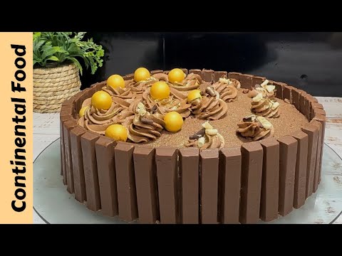 The Ultimate Kit Kat Cake: Prepare to Have Your Mind Blown KitKat Cake Recipe By Continental Food