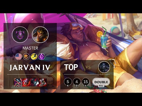 Jarvan IV Top vs Shen - NA Master Patch 11.12