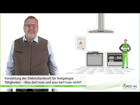 Was macht eine Elektrofachkraft für festgelegt Tätigkeiten - EFKffT