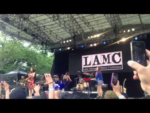 Eres Para Mi -Julieta Venegas con Sol Pereyra @Central Park LAMC NYC 7/13/2013