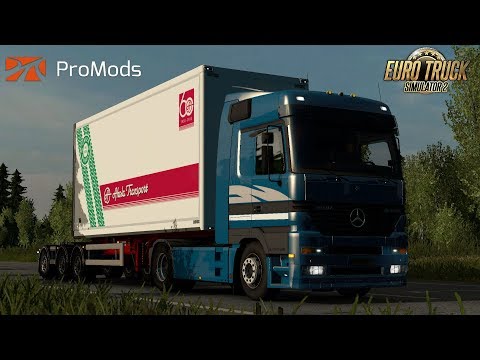 ETS 2 - Mercedes Benz Actros MP1 - ProMods 2.27 [Chill Trucking]