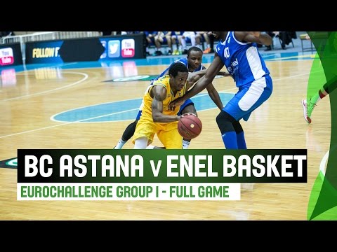 BC Astana (KAZ) v Enel Basket (ITA) – Full Game – Last 16 – 2014-15 EuroChallenge