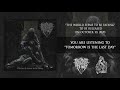My death belongs to you - Tomorrow is the last day