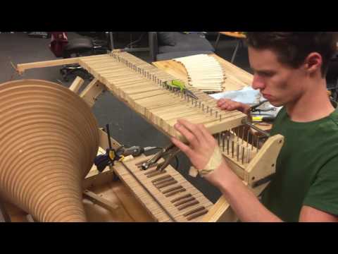Stepper Organ: Lever Bases and Finishing Keys Video