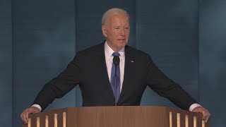 President Joe Biden addresses DNC | Via: NBC/Pool