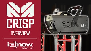 Elation Professional Crisp Max Polar Series High Volume Snow Machine with Super Dry Snow Fluid Package