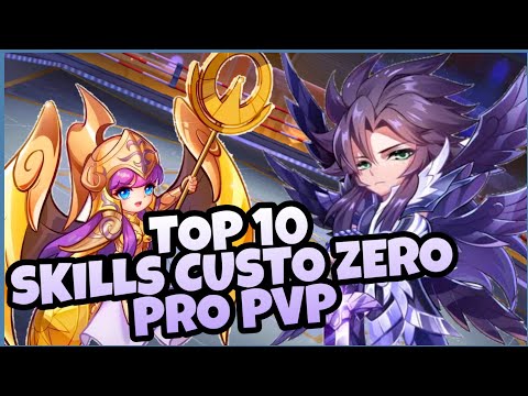 Top 10 Habilidades de Custo 0 p/ o PvP - Saint Seiya Awakening
