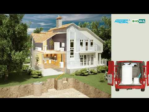 Biowa - osazení a zapojení domovní čistírny