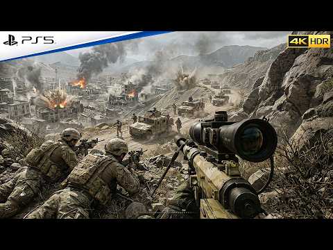US AFGHANISTAN SNIPER MISSION | Realistic ULTRA Graphics Gameplay 4K 60FPS HDR Call of Duty