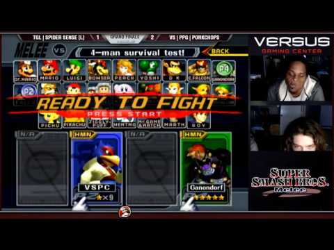 VS Weekly 07/03/16 - Grand Finals - VS|PPG|PorkChops (Falco) vs TGL|Spider Sense (Ganondorf-  Melee