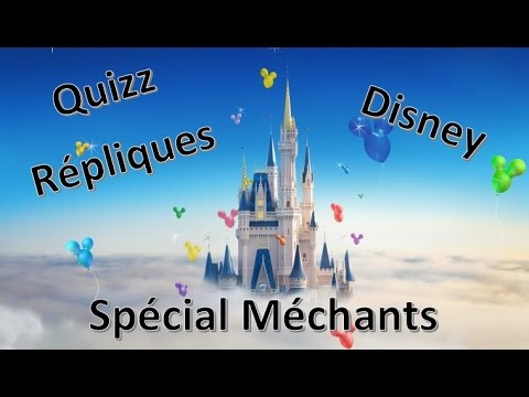 Quizz SPÉCIAL MÉCHANTS Disney - Répliques de personnages / 20 Extraits (Blind test)