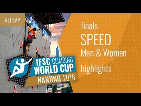 IFSC Climbing World Cup Nanjing Highlight Speed Finals