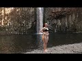 Hiking To A Beautiful Waterfall