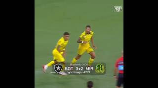 GOL DO MIRASSOL | IGOR FORMIGA | BOTAFOGO 3X2 MIRASSOL | BRASILEIRÃO 2026 | 01/04/2026