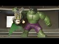 LEGO Hulk Vs Loki Puny God Hulk Smashing Loki The Avengers Animaion