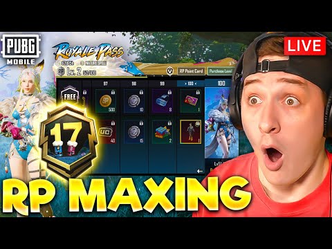 MAXING NEW A17 ROYALE PASS & NEW RANKED SEASON! PUBG MOBILE LIVE