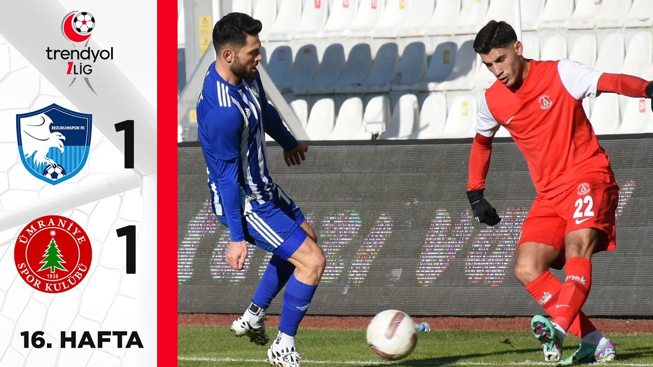 BB Erzurumspor vs Ümraniyespor highlights