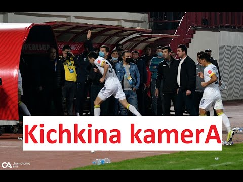 "Kichkina kamera". "Navbahor" - "Paxtakor" o'yinidan hech kim kutmagan kadrlar