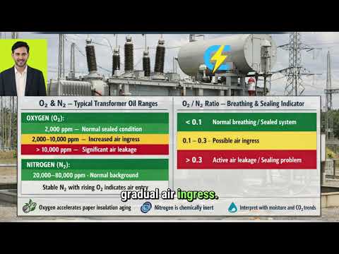 Oxygen and Nitrogen in Transformer DGA ⚡ | Air Ingress, Leaks and Breathing Explained (IEEE/IEC)