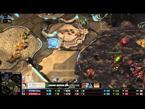 Soulkey vs True G2 - ZvZ - Corsair Cup #2