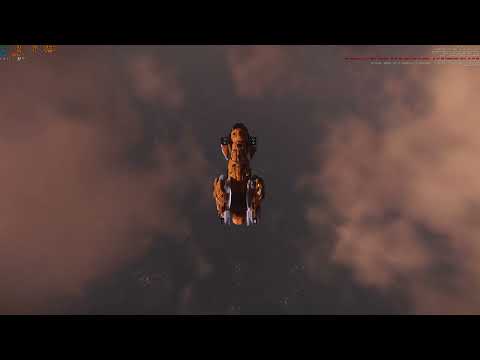 Star Citizen 3.17 PTU - Hurston Clouds fly through