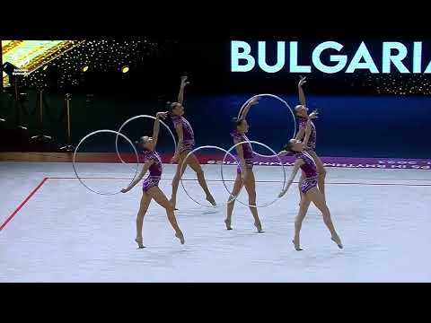 Bulgaria - 2023 Rhythmic European silver medallists, 5 hoops