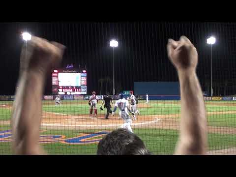 Carlos Cortes game tying RBI single in 10th