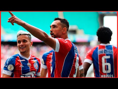 Bahia 1 X 1 Fortaleza. Gols de Felipe Pires e Gilberto. (15/9/2019)