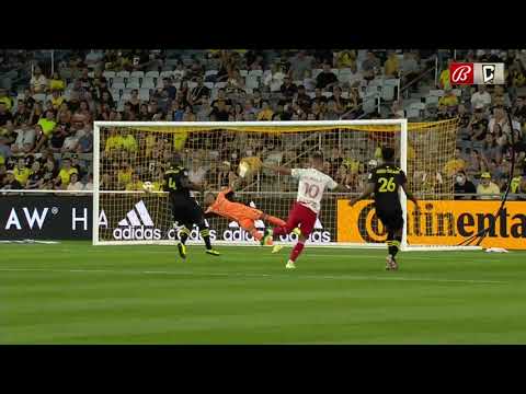 SAVE | Eloy Room with the one-handed denial early on vs. the New York Red Bulls