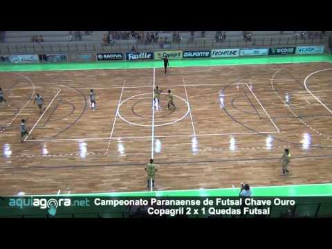 Gols Copagril x Quedas 3