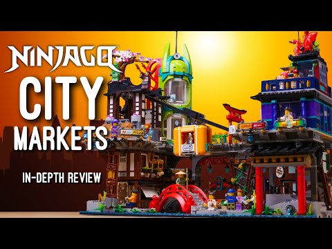 Ninjago City Markets! LEGO 71799 Early Review