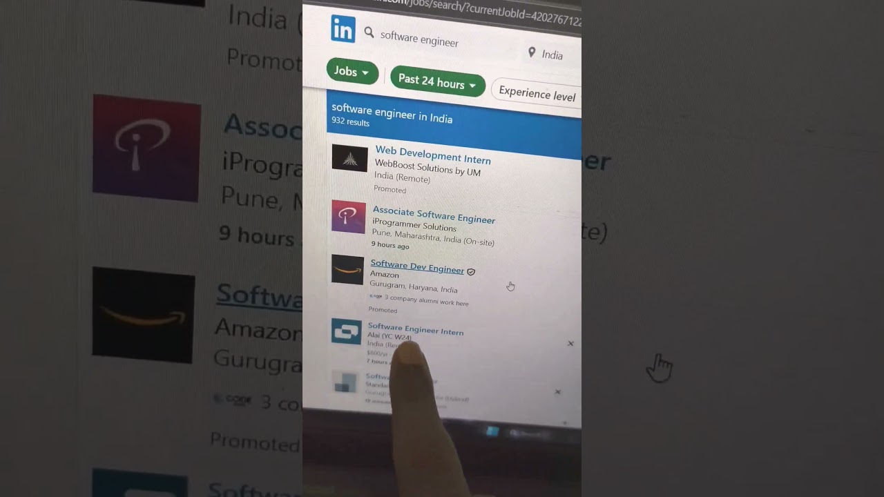 Best way to apply job in LinkedIn / LinkedIn pr job kysa apply kare #linkedin #tricks #jobsearch