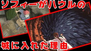 【ハウルの動く城④】ソフィーがハウルの城に入れたワケ、ハウルの正体に関係があった【岡田斗司夫 切り抜き】