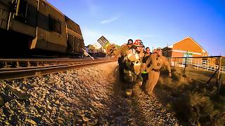 Police Respond to Multi-Casualty Train Crash