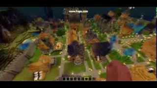 preview picture of video 'Minecraft mittelalterliche Dorf'