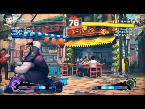 SSF4 AE:2012 WDM Richmonx (Sakura) vs BossDonKim (Rufus)