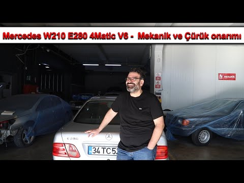 Mercedes W210 E280 4Matic V6 - Mekanik ve Çürük Onarımı