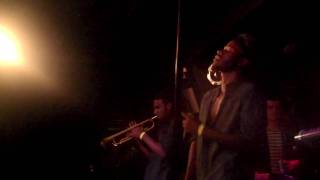 Jesse Boykins III "Show me who you are" live @ studio at Webster Hall, NYC, July 22nd