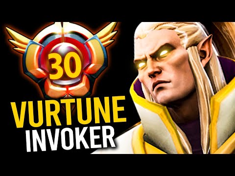 VURTUNE REACHED THE GRANDMASTER INVOKER!!  | Dota 2 Invoker