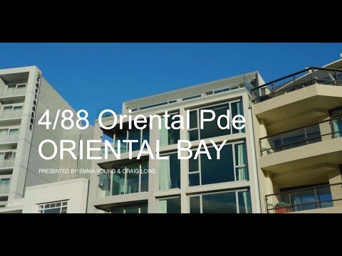 Unit 4/88 Oriental Parade, Oriental Bay - Wellington (Emma Young & Craig Lowe)